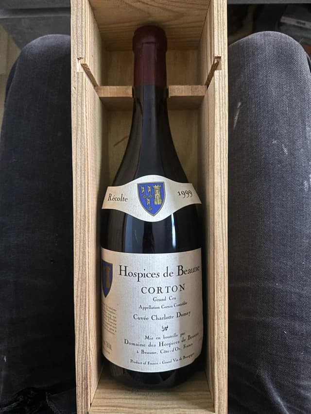 Hospices de Beaune Corton Grand Cru 1999 – Cuvée Charlotte Dumay – Burgund Rotwein